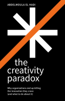 book cover for The Creativity Paradox