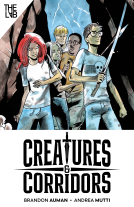 book cover for Creatures & Corridors