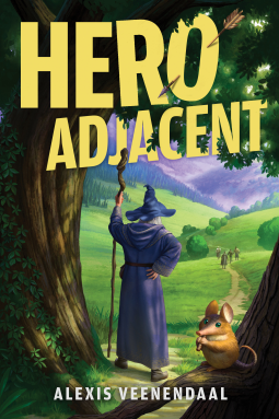 book cover for Hero Adjacent