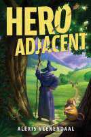 book cover for Hero Adjacent