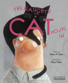 book cover for The Naughty Cat Moves In