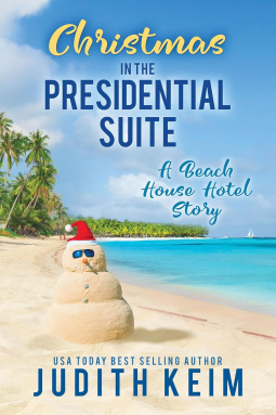 book cover for Christmas in the Presidential Suite