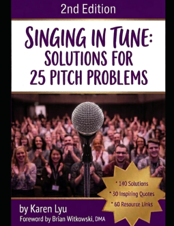 book cover for Singing in Tune