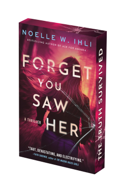 book cover for Forget You Saw Her: Deluxe Stenciled Edges