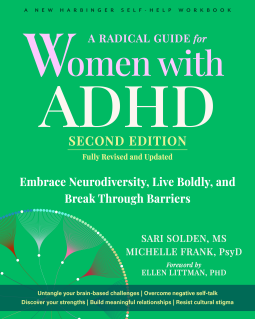 book cover for A Radical Guide for Women with ADHD