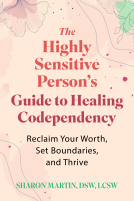 book cover for The Highly Sensitive Person’s Guide to Healing Codependency