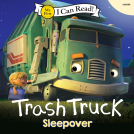 book cover for Trash Truck: Sleepover