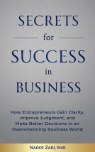 book cover for Secrets for Success in Business