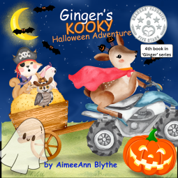 book cover for Ginger's Kooky Halloween Adventure