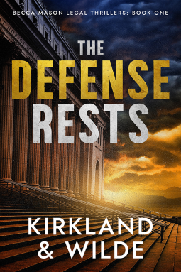 book cover for The Defense Rests