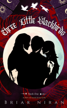 book cover for Three Little Blackbirds