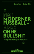 Buchcover für Pro moderner Fußball – aber ohne Bullshit