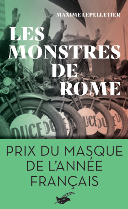 Couverture du livre pour Les monstres de Rome - Prix du Masque de l'année français