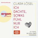 Buchcover für Ich dachte, sowas fühl nur ich
