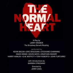 book cover for The Normal Heart