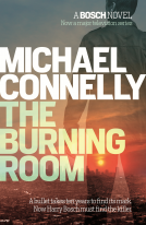 book cover for The Burning Room