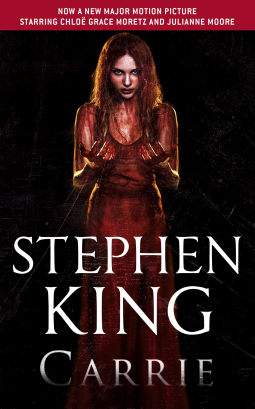 book cover for Carrie