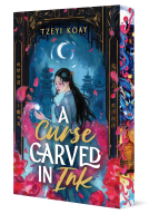 book cover for A Curse Carved in Ink