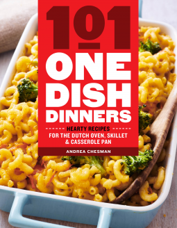 book cover for 101 One-Dish Dinners