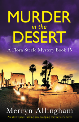book cover for Murder in the Desert (A Flora Steele Mystery Book 15)