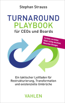 Buchcover für Turnaround Playbook für CEOs und Boards