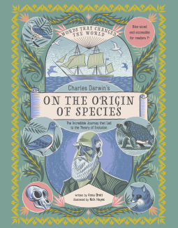 book cover for Charles Darwin’s On the Origin of Species