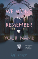book cover for We Won't Remember Your Name