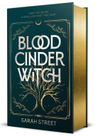 book cover for Blood Cinder Witch