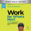 book cover for Work for What's Next