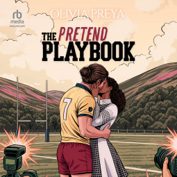 book cover for The Pretend Playbook