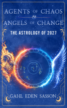 book cover for Agents of Chaos & Angels of Change: The Astrology of 2027