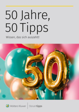 Buchcover für 50 Jahre, 50 Tipps