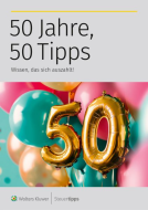 Buchcover für 50 Jahre, 50 Tipps