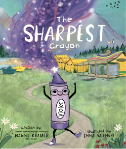 book cover for The Sharpest Crayon