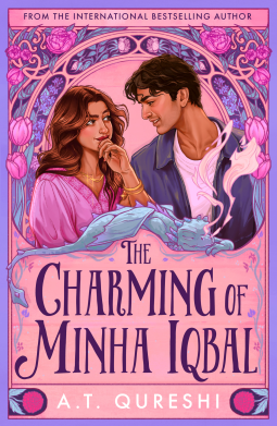 book cover for The Charming of Minha Iqbal