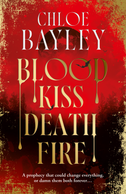 book cover for Blood Kiss Death Fire