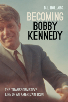 book cover for Becoming Bobby Kennedy
