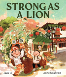 book cover for Strong as a Lion