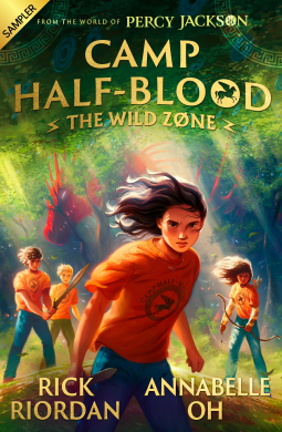 book cover for Camp Half-Blood: The Wild Zone SAMPLER