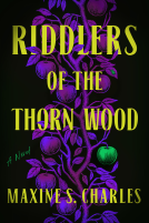 book cover for Riddlers of the Thorn Wood