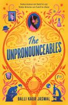 book cover for The Unpronouncables