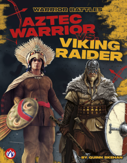 book cover for Aztec Warrior vs. Viking Raider