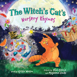 book cover for The Witch's Cat's Nursery Rhymes