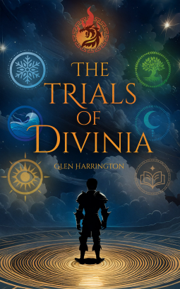 book cover for The Trials of Divinia