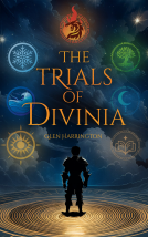 book cover for The Trials of Divinia