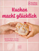 Buchcover für Kuchen macht glücklich