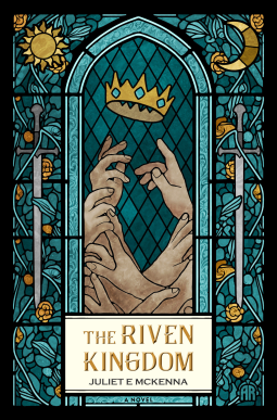 book cover for The Riven Kingdom