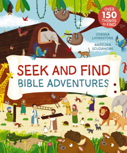 book cover for Seek and Find Bible Adventures