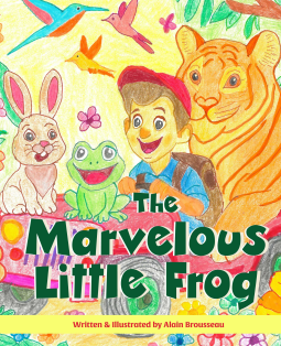 book cover for The Marvelous Little Frog