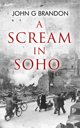 book cover for A Scream in Soho